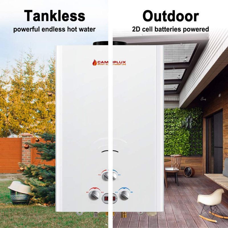 Outdoor On Demand Propane Water Heater